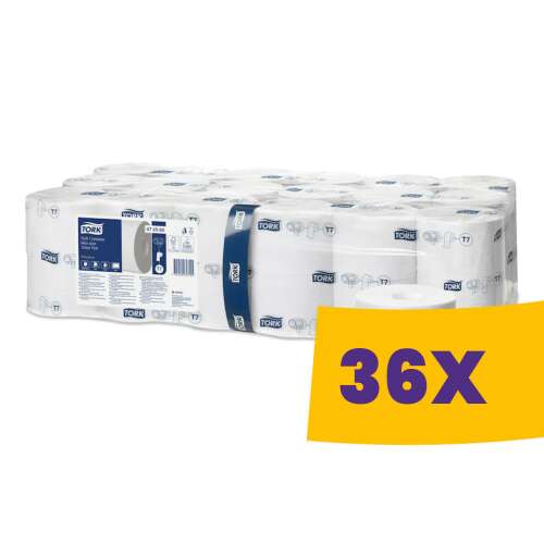 Tork Soft belső mag nélküli Mid-size toalettpapír - 472585 (Karton - 36 tek)