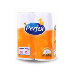 Perfex konyhai törlőpapír, 2 tekercs, fehér, 2 rétegű - Papírtörlő