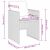vidaXL 4 db szürke polyrattan kerti szék párnával 95507137