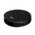 TESLA AI100 smart robot vacuum cleaner, black, angled view