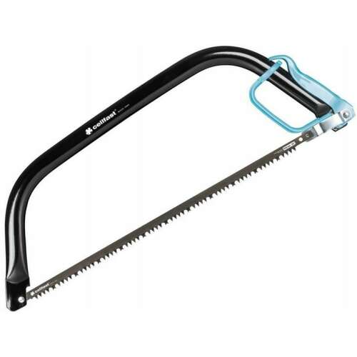 Píla na konáre Cellfast IDEAL 610mm, čierna s modrým držadlom, na rezanie konárov a dreva