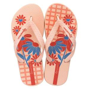 Ipanema Classic XII gyerek papucs bézs színben virágmintával - Ipanema