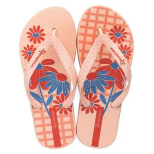 Ipanema Classic XII gyerek papucs bézs színben virágmintával - Ipanema