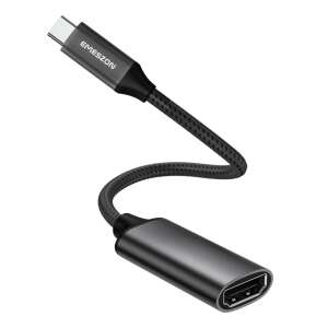 Emeszon® USB-C auf HDMI Adapter, 4K 60Hz, für die Verbindung von Laptops, Smartphones, Tablets und anderen Geräten mit einem Monitor oder Fernseher - USB-Konverter