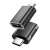 Emeszon USB 3.1 Type-C to USB adapter, black, 10 Gbps data transfer