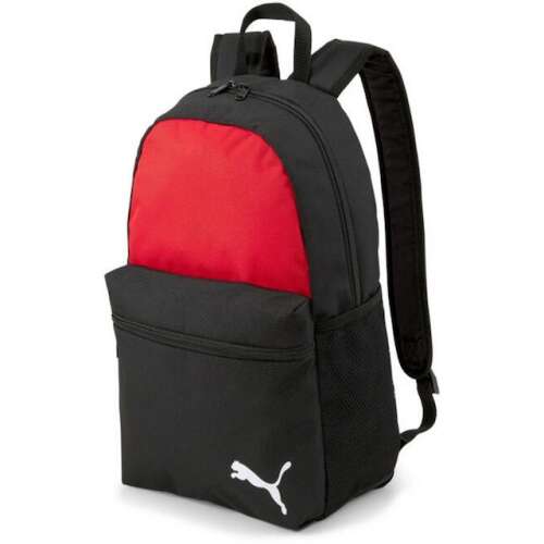 Puma teamGOAL 23 Rucksack Core Puma Red-Puma 076855-01, schwarzer und roter Rucksack mit Puma-Logo