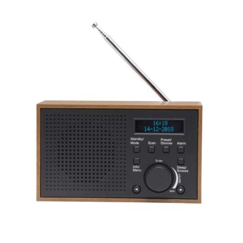 Denver DAB-46DGR - DAB+ rádió beépített FM rádióval - Sötétszürke