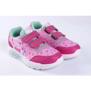 Peppa Malac rózsaszín és fehér sportcipő tépőzárral - Cerdá