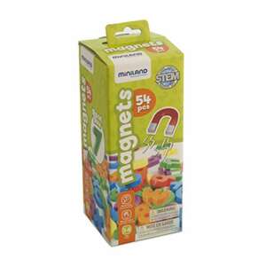 Miniland magnetická sada čísel a symbolov, 54 kusov, STEM hračka na učenie - Miniland