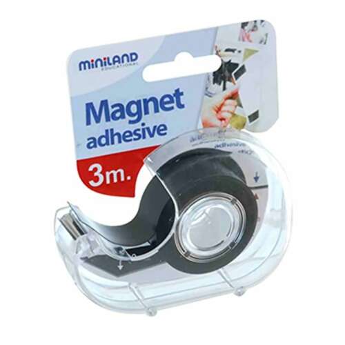 Rolă cu bandă adezivă magnetică - Miniland, 3m