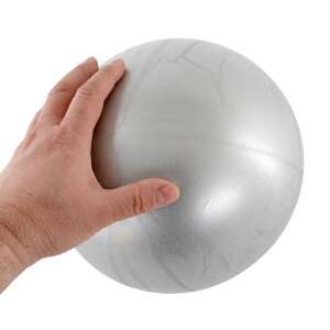 Silver Bodyball, 18cm diameter, for rehabilitation, therapy, and exercise - Home workout