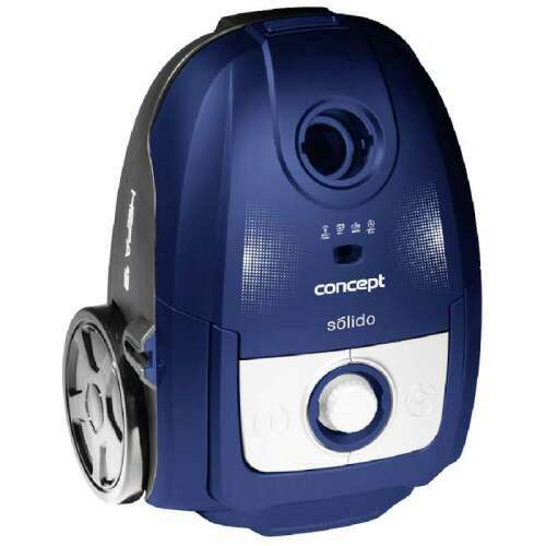 Concept VP8076 Solido bag vacuum cleaner, blue