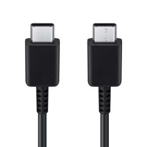 INVINCIO® USB-C - USB-C töltőkábel, 1 méter, fekete - Töltő, töltőkábel és egyéb kábel