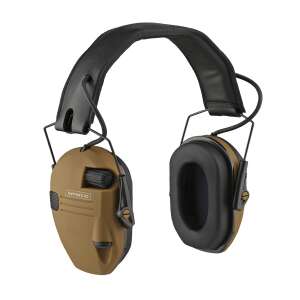 INVINCIO® W1 taktikai fejhallgató, hallásvédelem, elektronikus hangszigetelés, két mikrofon, környezeti zajszűrés, állítható érzékenység, alacsony profil, audio csatlakozás csatlakozón keresz 95528540 Hallásvédő