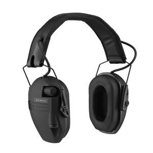 INVINCIO® W1 taktikai fejhallgató, hallásvédelem, elektronikus zaj, két mikrofon, környezeti zajszűrés, állítható érzékenység, alacsony profil, audio csatlakozás csatlakozón keresztül, lőtérh 95528801 Hallásvédő