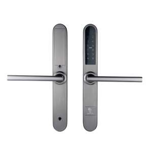 SMARTPASS Paris Titan Okos kilincs Pin kóddal, Kártyával, Alkalmazással, Kültérre - Beltérre, Antracit 95529935 - Ajtógomb & Kilincs