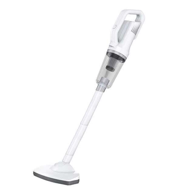 Vezeték nélküli akkumulátoros álló Porszívó HEPA szűrővel 120W, Fehér