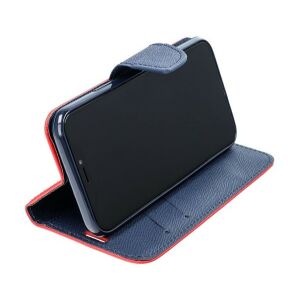 Xiaomi Redmi Note 13 Pro 5G Rot und Dunkelblau Brieftasche Hülle Ständeransicht - OEM Handyhüllen