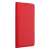 Xiaomi Redmi Note 13 4G red flip case with magnetic closure, card holder, book style, side view
