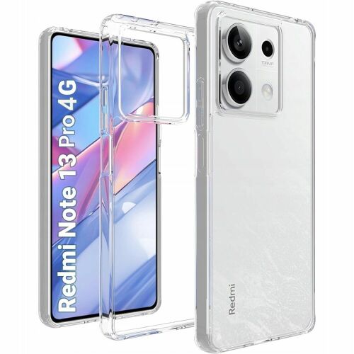 Xiaomi Redmi Note 13 Pro 4G Szilikon Tok - Átlátszó - 1mm 179009954 - Xiaomi