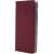 Husă flip cu suport pentru carduri, Xiaomi Redmi Note 13 4G, bordou, Smart Magneto, vedere laterală