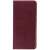 Husă flip cu suport pentru carduri, Xiaomi Redmi Note 13 4G, bordou, Smart Magneto, vedere din față