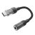 Hoco LS37 USB-C - 3.5mm Jack Audio Adapter - 15cm 95663910