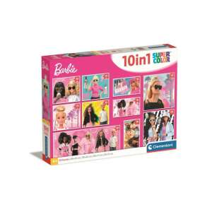 Clementoni - Barbie 10 az 1-ben szuper színes puzzle 95666541 "superman"  Puzzle