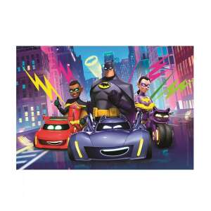 Clementoni Batwheels Batman Maxi Puzzle z Batmanem, Robinem i Batgirl - Puzzle i układanki