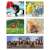 Clementoni 10 in 1 Super Color Tierfreunde Puzzle - Collage von 5 Puzzles
