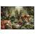 Clementoni Misztikus dzsungel 1000 darabos kirakós, a kész kirakós kép egy dzsungelben élő állatokat ábrázol