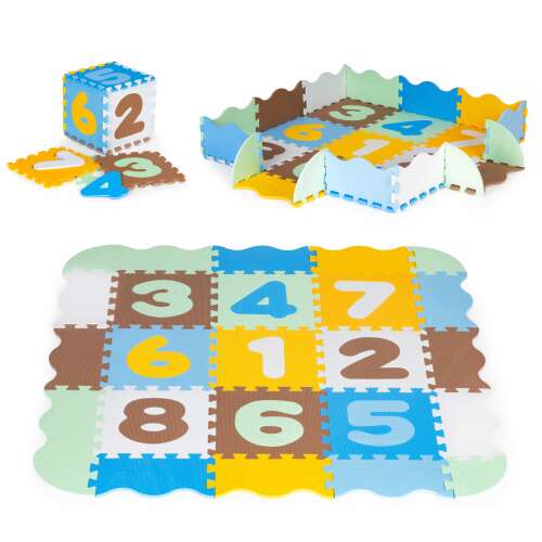 Oktatási habszivacs szőnyeg puzzle játszószőnyeg, alátét gyermekek számára