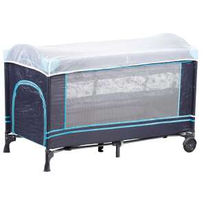 Turistická posteľ, hracia podložka s moskytiérou 95668633 Detské ohrádky