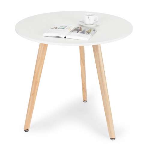 Moderný drevený stôl do obývačky-kuchyne 80 cm
