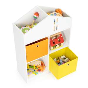 Regál na knihy detská skrinka detský domček priehradky organizátor 95672164 Skladovanie hračiek