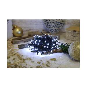 Tracon programozható karácsonyi fényfüzér 2+10m hideg fehér kültéri/beltéri CHRSTOP100CW - Fényfüzér