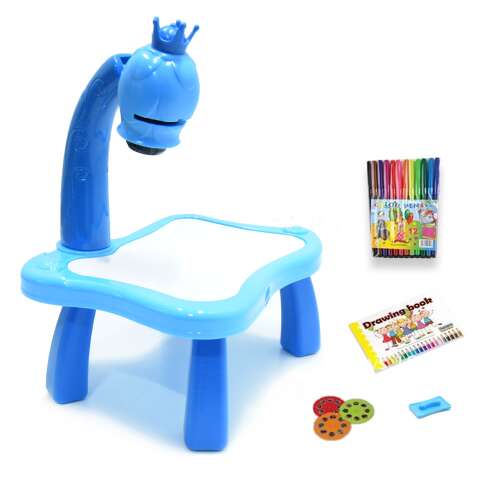  Kivetítős rajzasztal gyerekeknek – kék