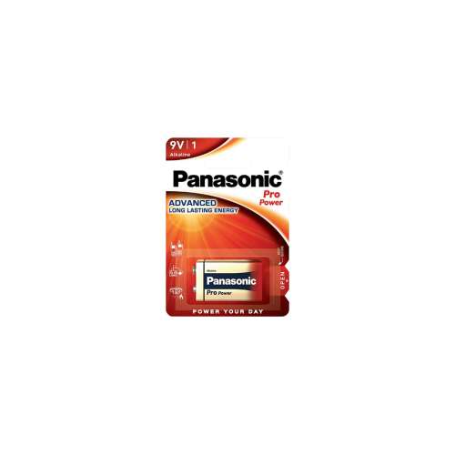 Panasonic Pro Power elem alkáli 9V 6LR61