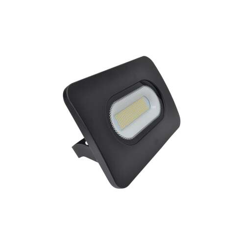 Tracon LED reflektor fényvető 100W 8000Lm 4000K természetes fehér IP65 RSMDL100 ferde nézet