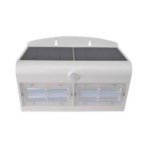 Tracon Napelemes LED 6.8 W 4000K 800 lm fali világítótest mozgásérzékelővel, fehér LSLBW7W 95675928 - Tracon