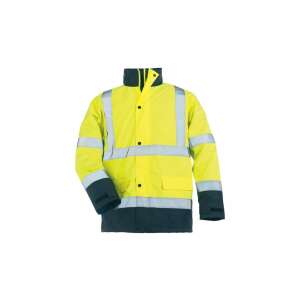 Jachetă de lucru cu vizibilitate ridicată COVERGUARD ROADWAY KABÁT - Palton de lucru