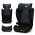 Kinderkraft I-SPARK i-Size autósülés, fekete, 15-36kg, 3/4 nézet