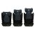 Kinderkraft I-SPARK i-Size autósülés, fekete, 15-36kg, 3/4 nézet