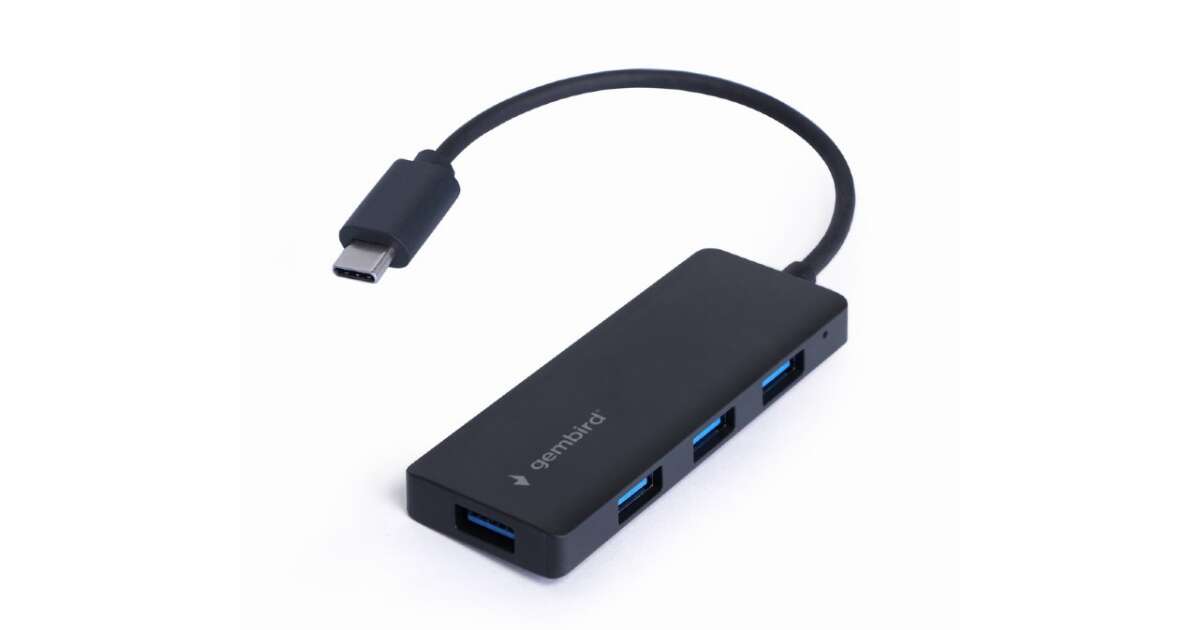 GEMBIRD 4-port USB 3.1 Gen 1 Type-C hub 95694333