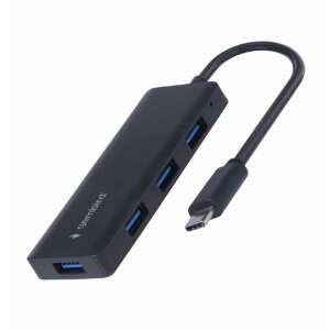 Gembird U3P4 USB Typ-C 3.1 Hub, 4-Port USB-Hub mit Typ-C-Anschluss - Gembird