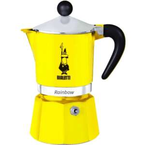 Yellow Bialetti Rainbow stovetop espresso maker - Bialetti