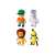 Stumble Guys plush toys, featuring Banana Guy, Mr. Stumble, Sprinkles, and Scratchy