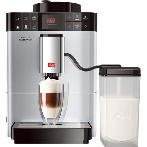 Ekspres automatyczny Melitta Caffeo Passione OT przygotowuje Latte Macchiato