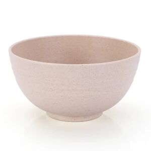 TOO KT-104 Weizenstrohschüssel, beige, schräge Ansicht - Schalen