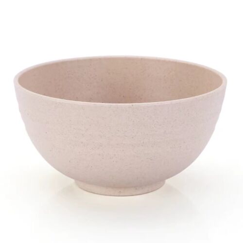 TOO KT-104 Weizenstrohschüssel, beige, schräge Ansicht